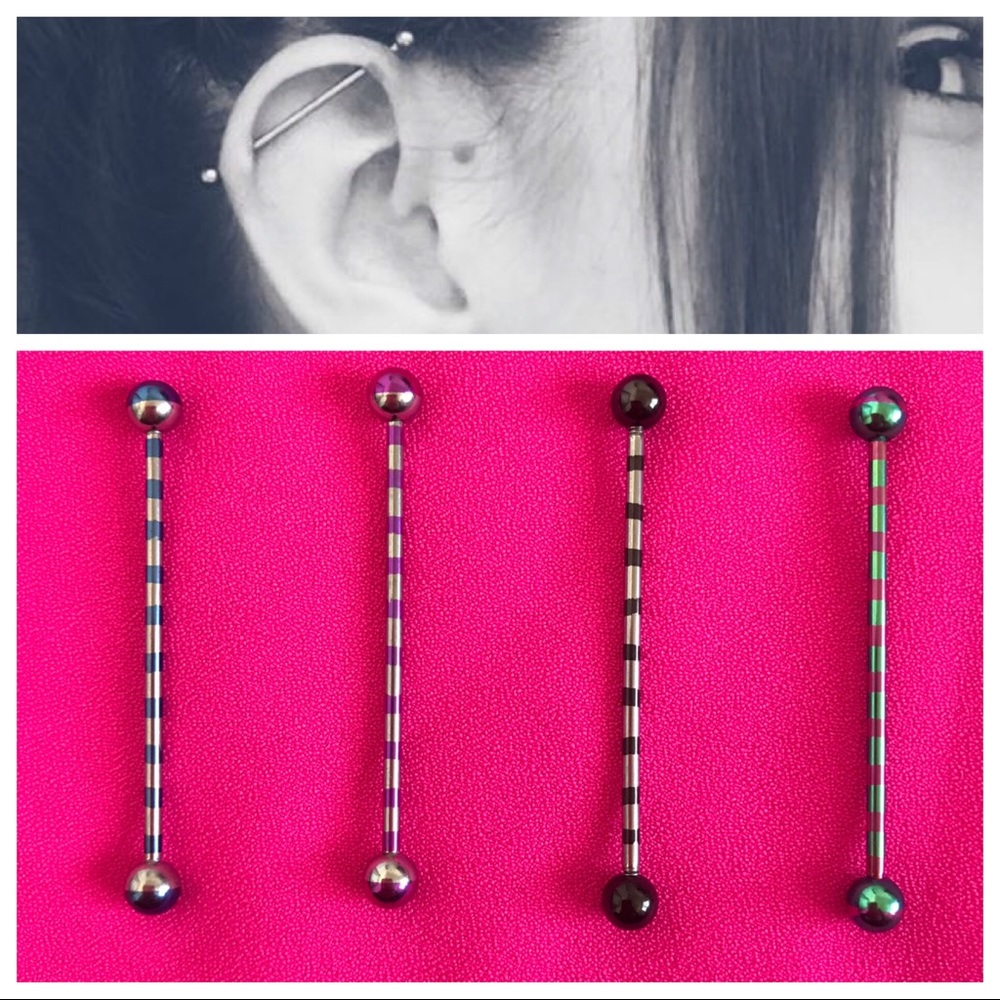 Ear piercing- Industrial Bar